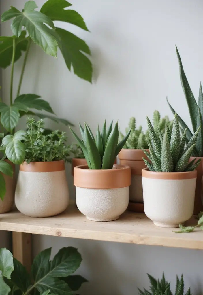 28 Scandinavian Ceramic Ideas for Authentic Nordic Decor 1 28 Scandinavian Ceramic Ideas for Authentic Nordic Decor - 1. Earthy Elegance: Neutral Toned Pots