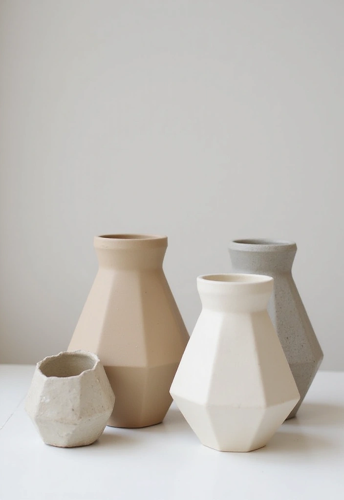 28 Scandinavian Ceramic Ideas for Authentic Nordic Decor 10 28 Scandinavian Ceramic Ideas for Authentic Nordic Decor - 10. Geometric Shapes: Modern and Bold