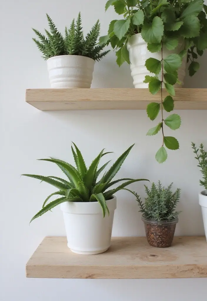 28 Scandinavian Ceramic Ideas for Authentic Nordic Decor 19 28 Scandinavian Ceramic Ideas for Authentic Nordic Decor - 19. Slim Line Pots: Perfect for Small Spaces