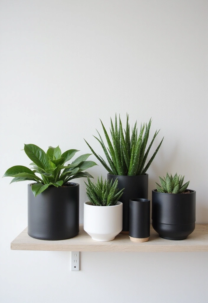 28 Scandinavian Ceramic Ideas for Authentic Nordic Decor 7 28 Scandinavian Ceramic Ideas for Authentic Nordic Decor - 7. Monochrome Magic: Black and White