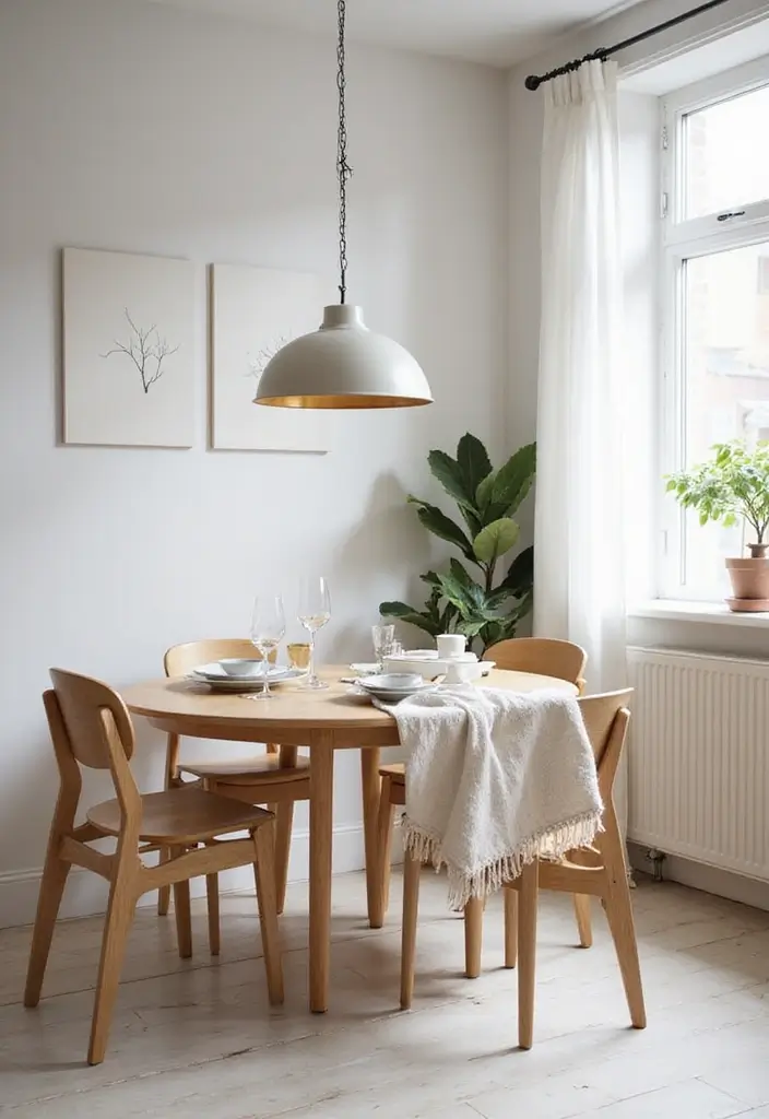 28 Scandinavian Dining Room Ideas That Elevate Everyday Meals 1 28 Scandinavian Dining Room Ideas That Elevate Everyday Meals - 1. Light Wood Accents