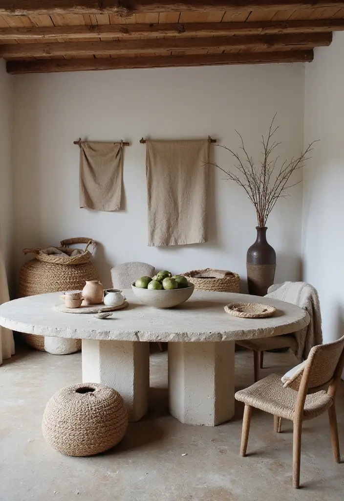 28 Scandinavian Dining Room Ideas That Elevate Everyday Meals 12 28 Scandinavian Dining Room Ideas That Elevate Everyday Meals - 12. Natural Materials