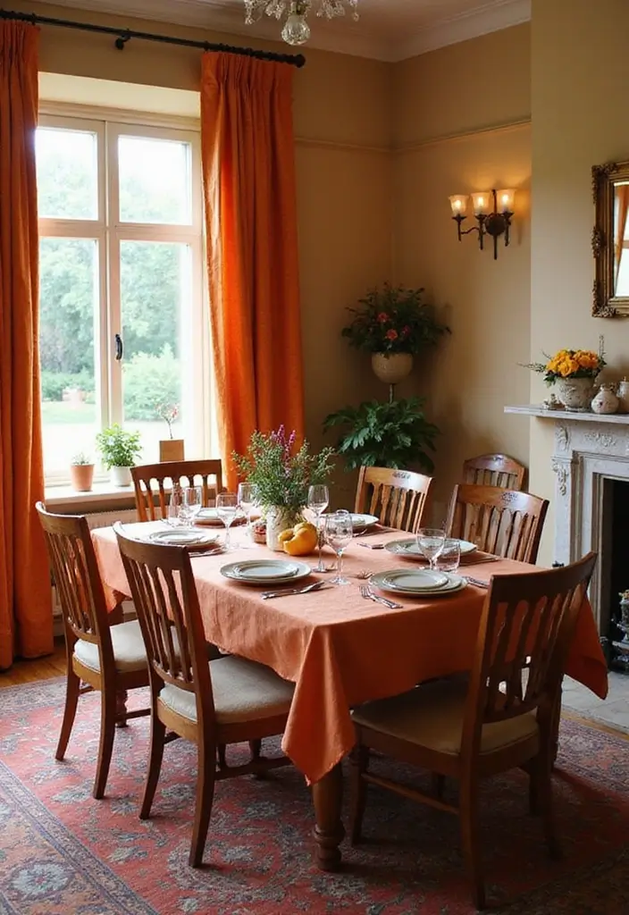 28 Scandinavian Dining Room Ideas That Elevate Everyday Meals 18 28 Scandinavian Dining Room Ideas That Elevate Everyday Meals - 18. Warmth Through Color