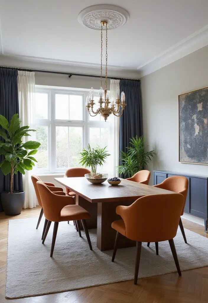 28 Scandinavian Dining Room Ideas That Elevate Everyday Meals 19 28 Scandinavian Dining Room Ideas That Elevate Everyday Meals - 19. Statement Chairs