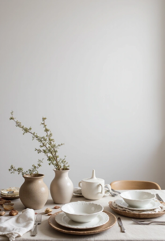 28 Scandinavian Dining Room Ideas That Elevate Everyday Meals 4 28 Scandinavian Dining Room Ideas That Elevate Everyday Meals - 4. Minimalist Table Settings