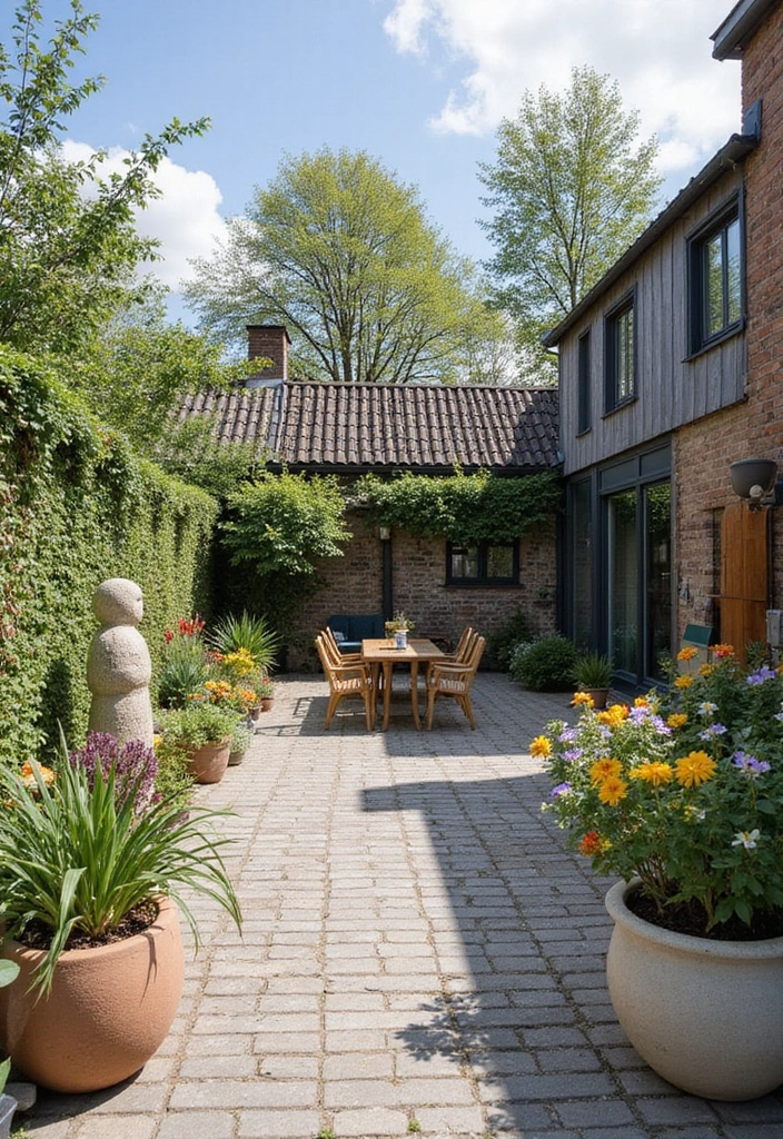 28 Scandinavian Terrace Ideas That Feel Open and Relaxing 20 28 Scandinavian Terrace Ideas That Feel Open and Relaxing - 20. Incorporate Art