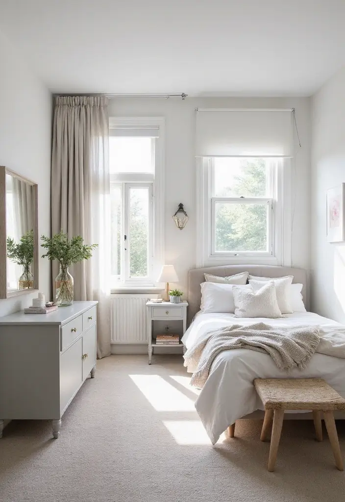 28 Small Bedroom Scandinavian Style Ideas That Maximize Comfort 1 28 Small Bedroom Scandinavian Style Ideas That Maximize Comfort - 1. Light Color Palettes