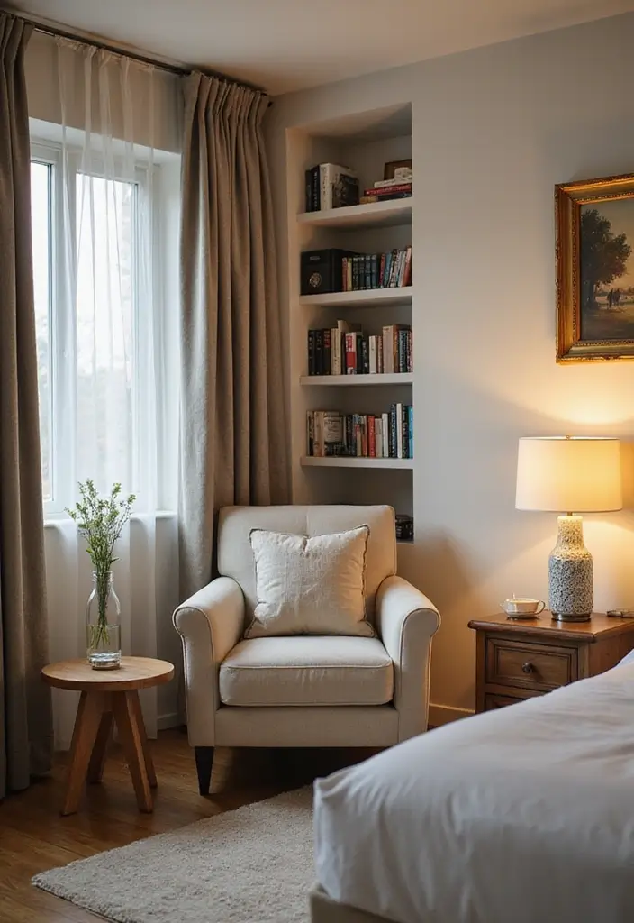 28 Small Bedroom Scandinavian Style Ideas That Maximize Comfort 15 28 Small Bedroom Scandinavian Style Ideas That Maximize Comfort - 15. Cozy Reading Nook