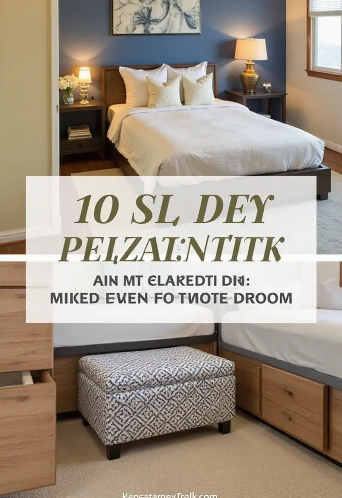 28 Small Bedroom Scandinavian Style Ideas That Maximize Comfort 2 28 Small Bedroom Scandinavian Style Ideas That Maximize Comfort - 2. Multi-functional Furniture