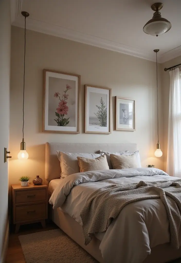 28 Small Bedroom Scandinavian Style Ideas That Maximize Comfort 20 28 Small Bedroom Scandinavian Style Ideas That Maximize Comfort - 20. Smart Technology