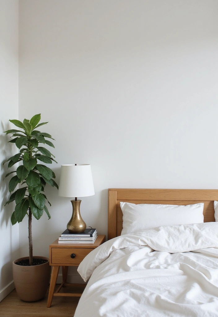 28 Small Bedroom Scandinavian Style Ideas That Maximize Comfort 25 28 Small Bedroom Scandinavian Style Ideas That Maximize Comfort - 25. Minimalist Bedside Decor