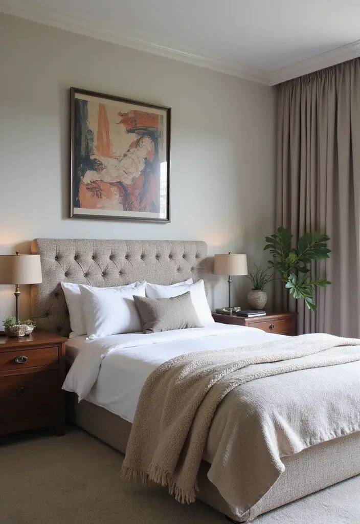 28 Small Bedroom Scandinavian Style Ideas That Maximize Comfort 26 28 Small Bedroom Scandinavian Style Ideas That Maximize Comfort - 26. Eye-catching Headboards