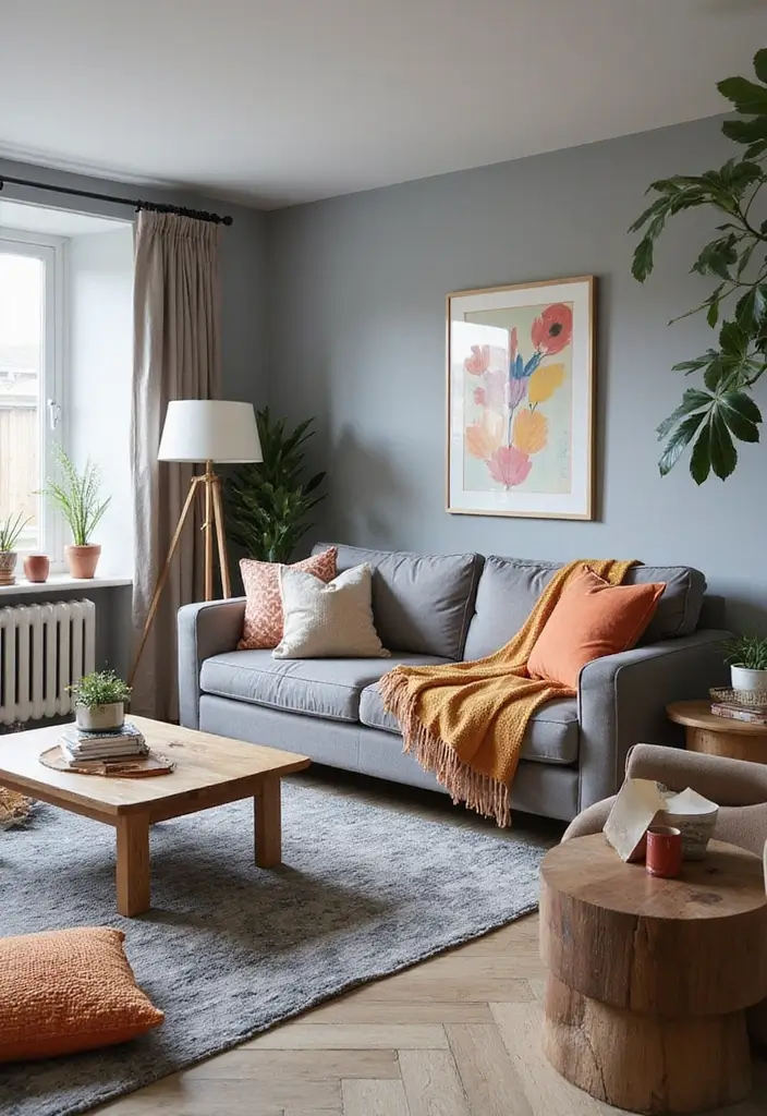 29 Grey Scandinavian Living Room Ideas for a Chic Aesthetic 11 29 Grey Scandinavian Living Room Ideas for a Chic Aesthetic - 11. Using Grey as a Base