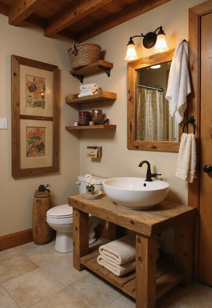 29 Scandinavian Bathroom Ideas for a Minimal Elegant Refresh 10 29 Scandinavian Bathroom Ideas for a Minimal Elegant Refresh - 10. Wood Accents