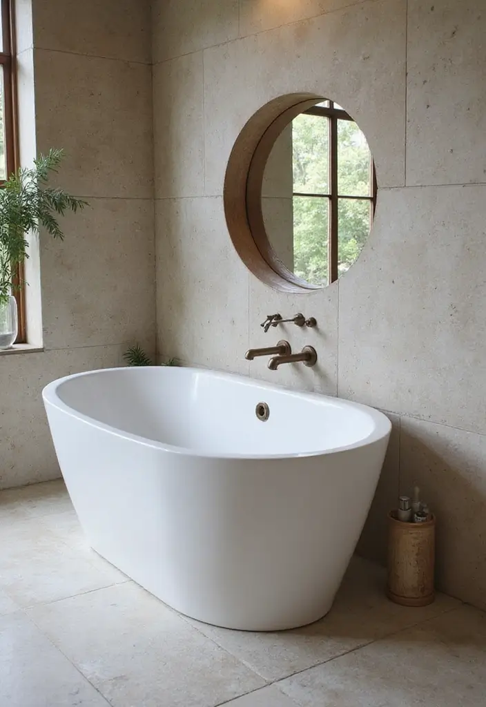 29 Scandinavian Bathroom Ideas for a Minimal Elegant Refresh 18 29 Scandinavian Bathroom Ideas for a Minimal Elegant Refresh - 18. Unique Bathtubs