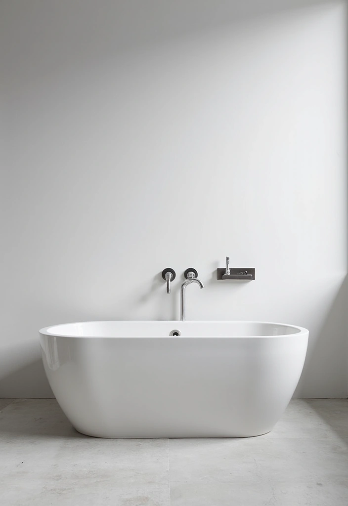 29 Scandinavian Bathroom Ideas for a Minimal Elegant Refresh 2 29 Scandinavian Bathroom Ideas for a Minimal Elegant Refresh - 2. Minimalist Fixtures