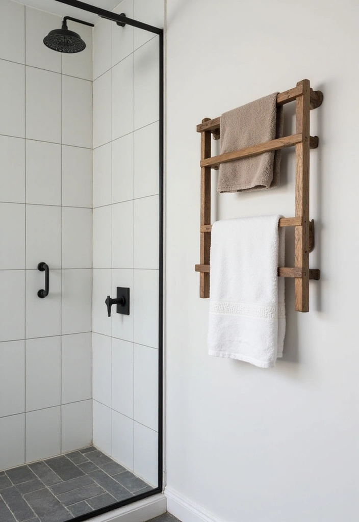 29 Scandinavian Bathroom Ideas for a Minimal Elegant Refresh 28 29 Scandinavian Bathroom Ideas for a Minimal Elegant Refresh - 28. Simple Towel Racks
