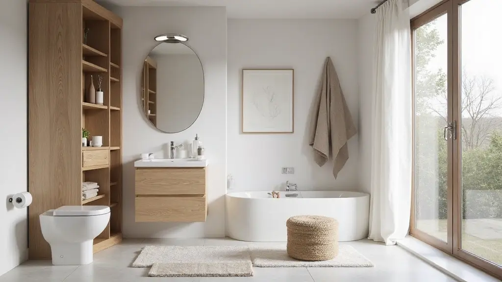 29 Scandinavian Bathroom Ideas for a Minimal Elegant Refresh