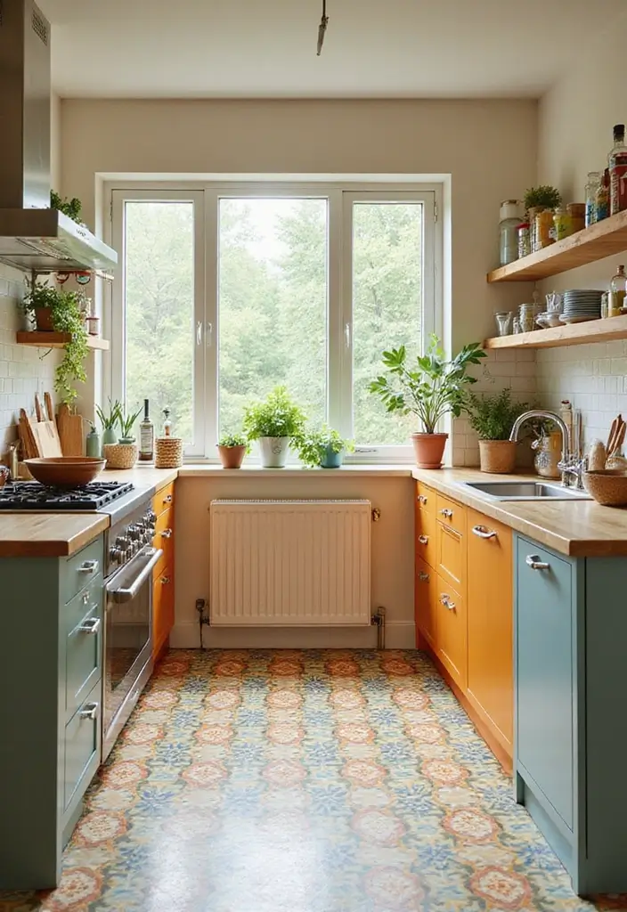 29 Scandinavian Flooring Ideas That Elevate Every Room 13 29 Scandinavian Flooring Ideas That Elevate Every Room - 13. Eco-Friendly Linoleum Flooring