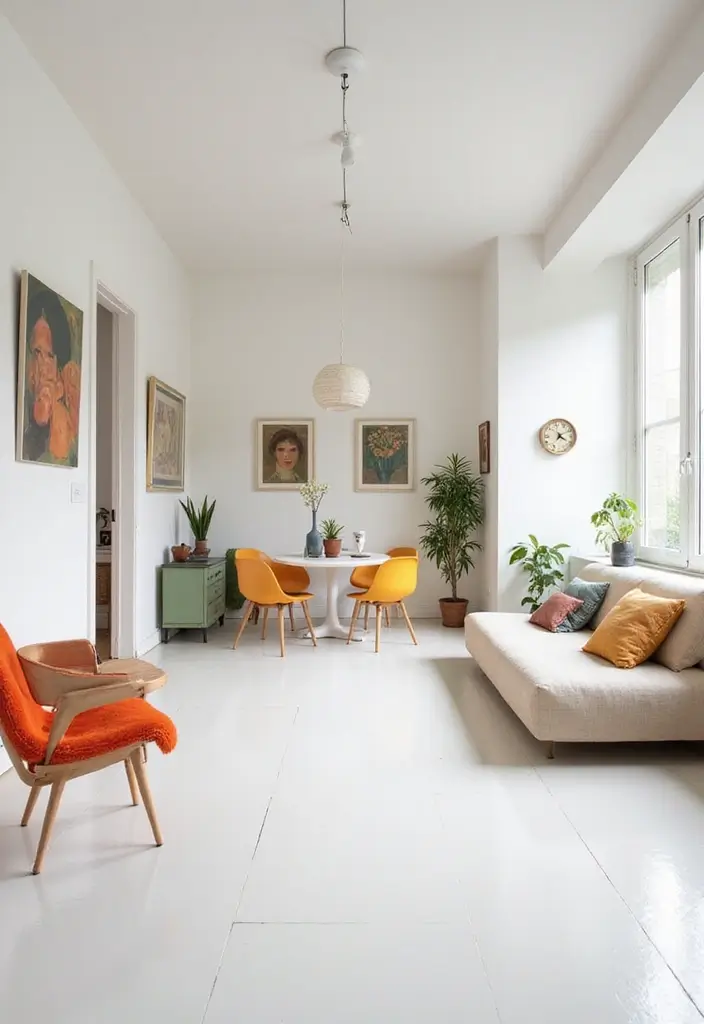 29 Scandinavian Flooring Ideas That Elevate Every Room 24 29 Scandinavian Flooring Ideas That Elevate Every Room - 24. Bright White Flooring