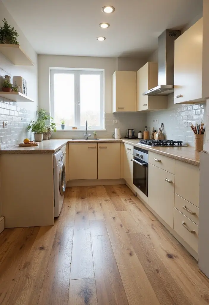 29 Scandinavian Flooring Ideas That Elevate Every Room 5 29 Scandinavian Flooring Ideas That Elevate Every Room - 5. Textured Laminate Flooring