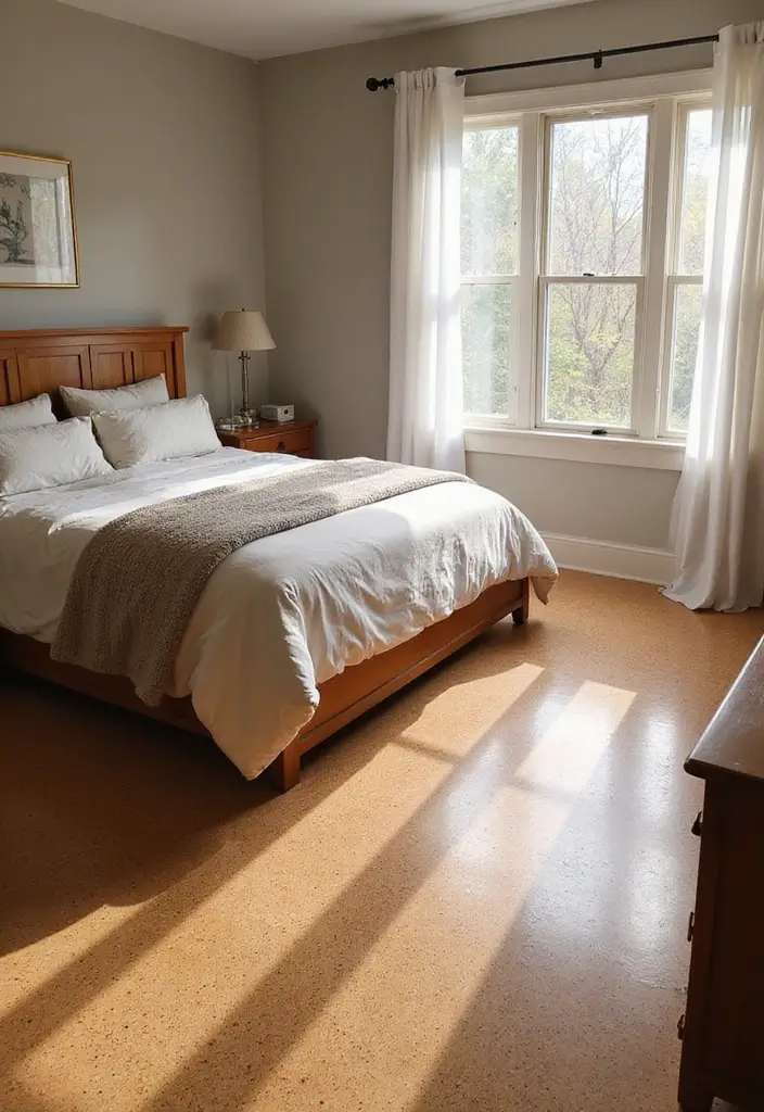 29 Scandinavian Flooring Ideas That Elevate Every Room 6 29 Scandinavian Flooring Ideas That Elevate Every Room - 6. Cork Flooring