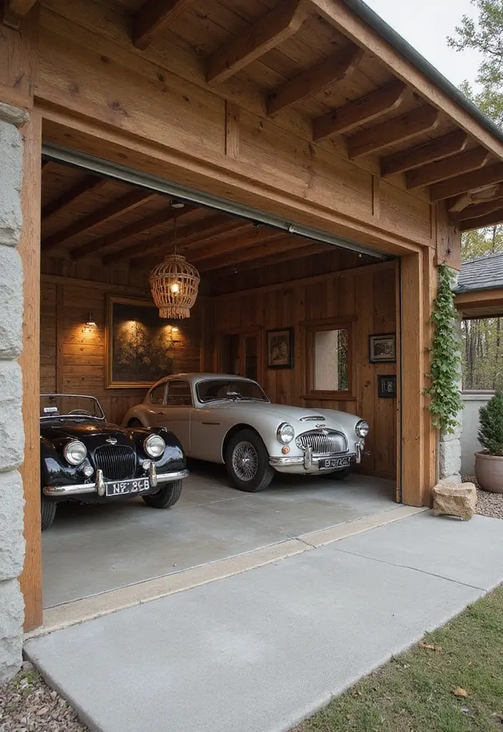 29 Scandinavian Garage Designs That Balance Function and Style 4 29 Scandinavian Garage Designs That Balance Function and Style - 4. Natural Materials: Bringing the Outdoors In