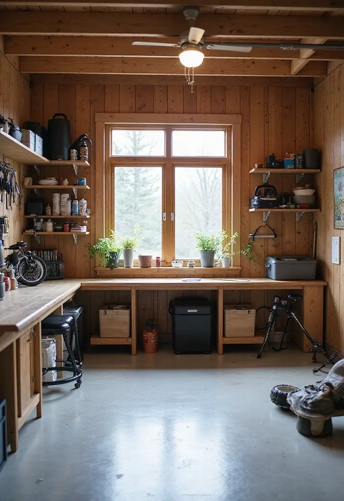 29 Scandinavian Garage Designs That Balance Function and Style 7 29 Scandinavian Garage Designs That Balance Function and Style - 7. Multi-Functional Spaces: The Garage as a Hub