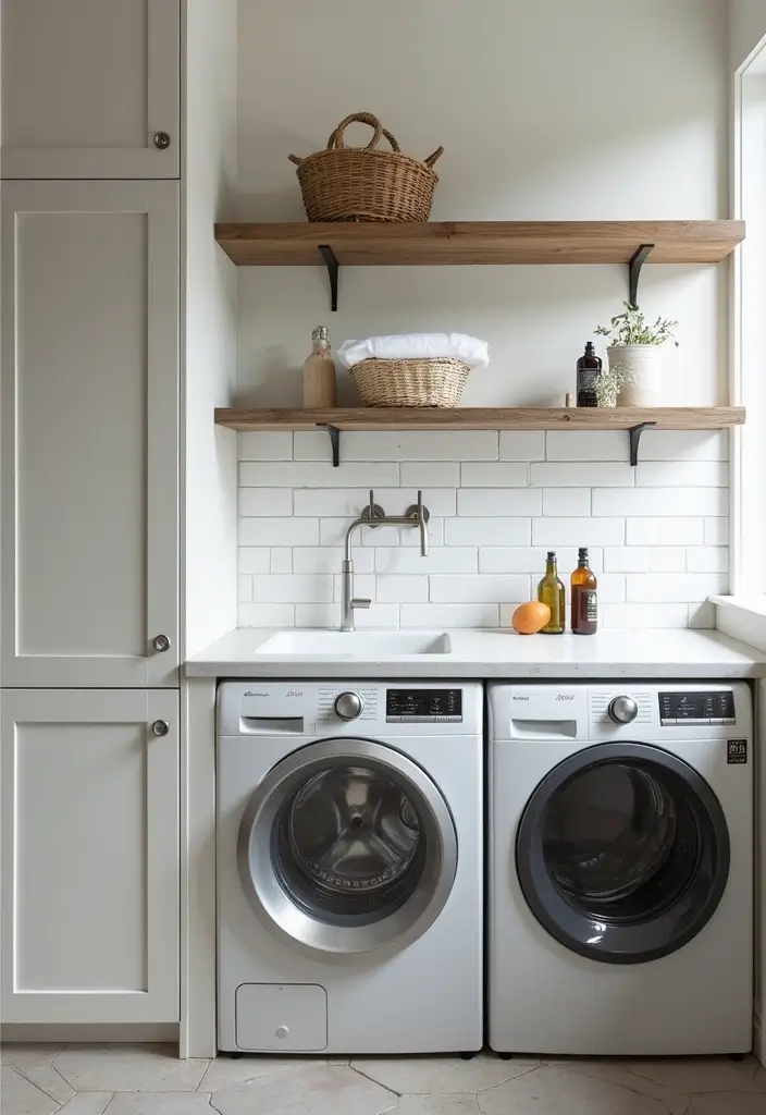 29 Scandinavian Laundry Room Designs for Simple Clean Living 19 29 Scandinavian Laundry Room Designs for Simple Clean Living - 19. Unique Sink Designs