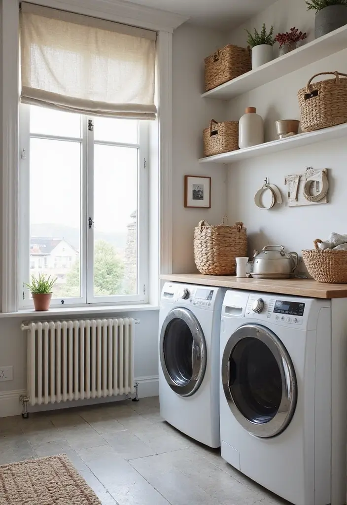 29 Scandinavian Laundry Room Designs for Simple Clean Living 26 29 Scandinavian Laundry Room Designs for Simple Clean Living - 26. Personal Style Expressions