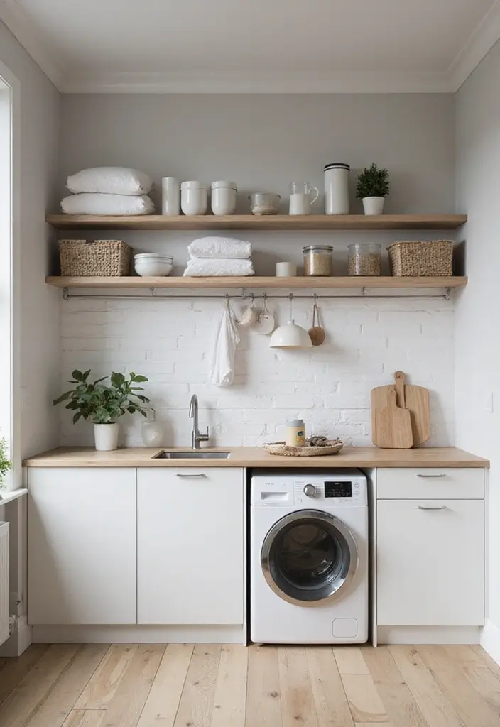 29 Scandinavian Laundry Room Designs for Simple Clean Living 5 29 Scandinavian Laundry Room Designs for Simple Clean Living - 5. Smart Appliance Choices