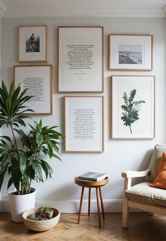 29 Scandinavian Library Design Ideas That Inspire Reading 10 29 Scandinavian Library Design Ideas That Inspire Reading - 10. Wall Art and Decor