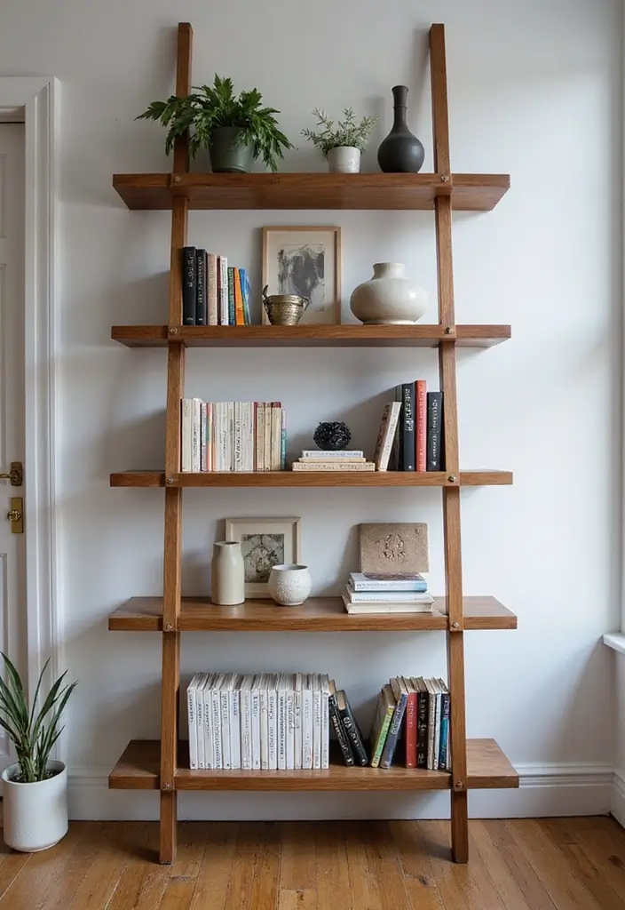 29 Scandinavian Library Design Ideas That Inspire Reading 11 29 Scandinavian Library Design Ideas That Inspire Reading - 11. Ladder Bookshelves