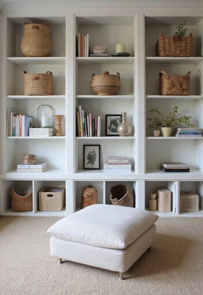 29 Scandinavian Library Design Ideas That Inspire Reading 12 29 Scandinavian Library Design Ideas That Inspire Reading - 12. Smart Storage Solutions