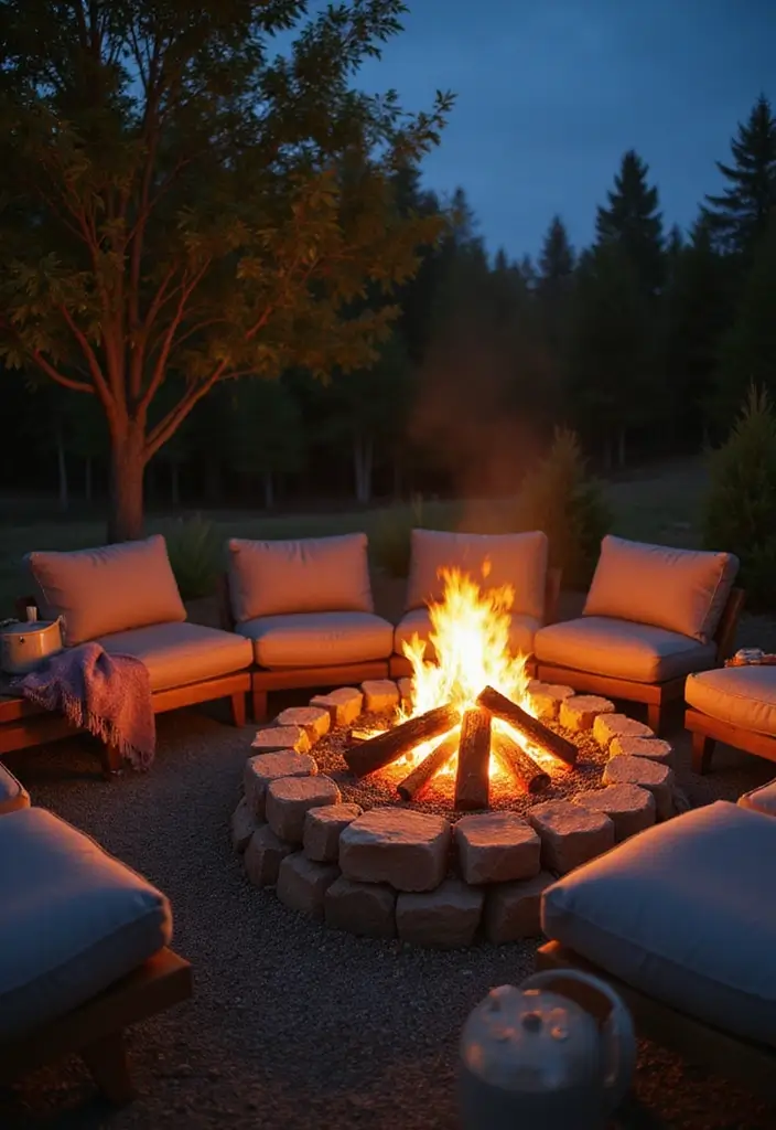 29 Scandinavian Patio Ideas for Outdoor Serenity 2 29 Scandinavian Patio Ideas for Outdoor Serenity - 2. Cozy Fire Pits