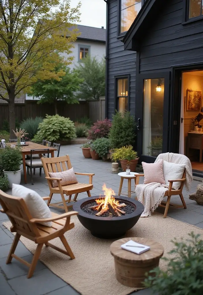 29 Scandinavian Patio Ideas for Outdoor Serenity 28 29 Scandinavian Patio Ideas for Outdoor Serenity - 28. Warm Elements