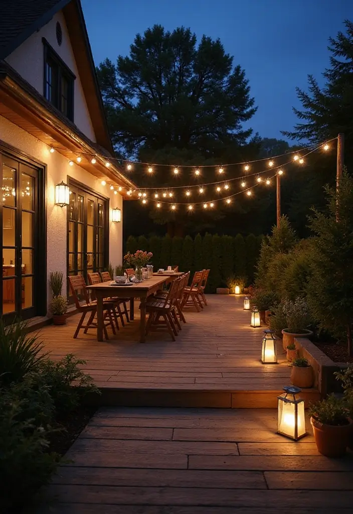 29 Scandinavian Patio Ideas for Outdoor Serenity 8 29 Scandinavian Patio Ideas for Outdoor Serenity - 8. Minimalist Lighting Choices