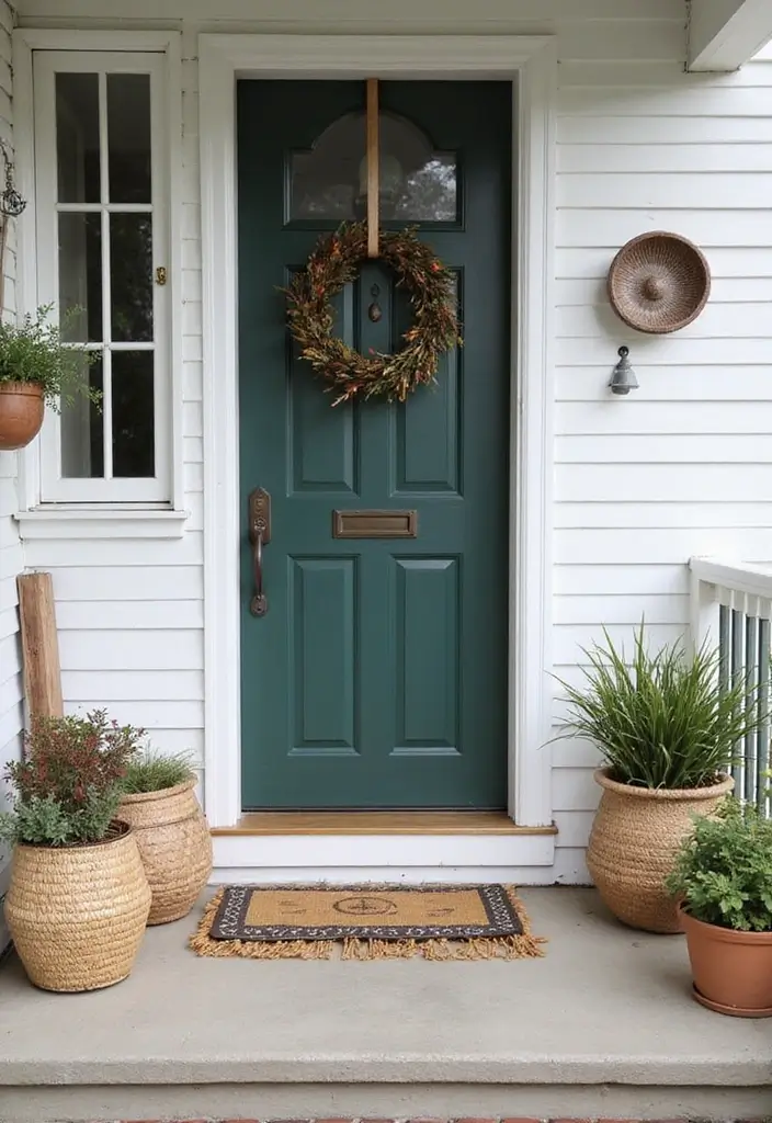 29 Scandinavian Porch Ideas That Blend Indoor and Outdoor Living 11 29 Scandinavian Porch Ideas That Blend Indoor and Outdoor Living - 11. Artisanal Accessories