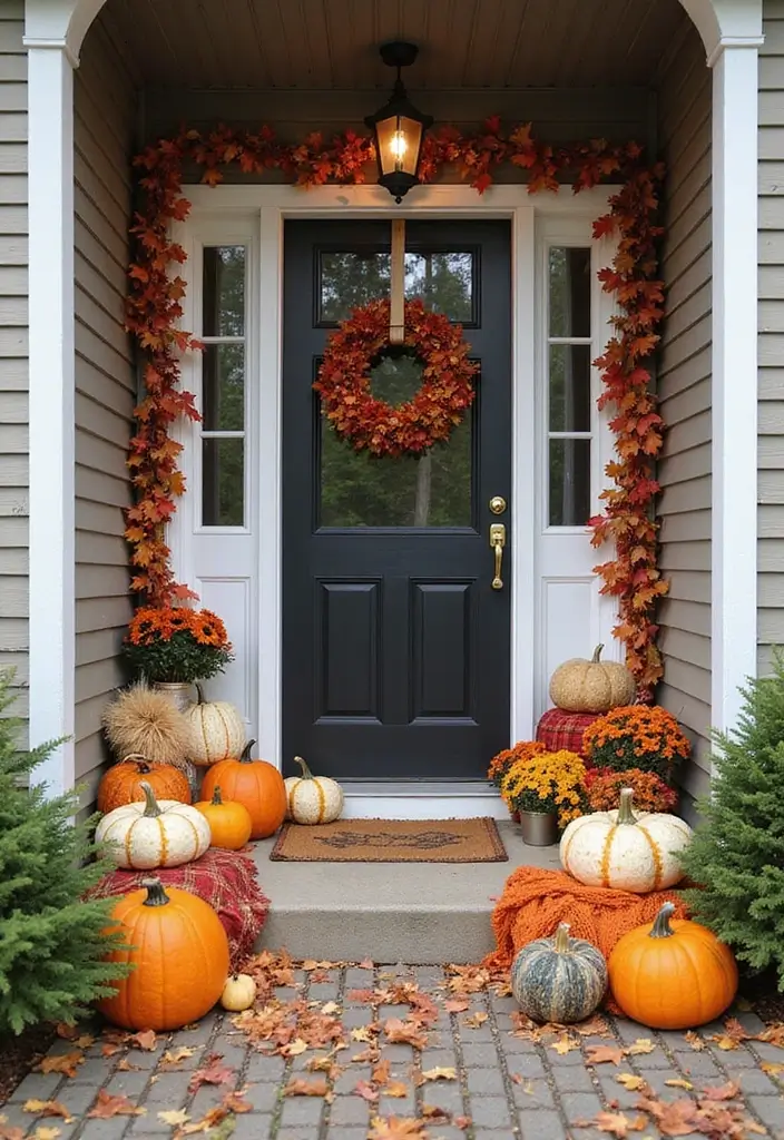 29 Scandinavian Porch Ideas That Blend Indoor and Outdoor Living 16 29 Scandinavian Porch Ideas That Blend Indoor and Outdoor Living - 16. Seasonal Decor Changes