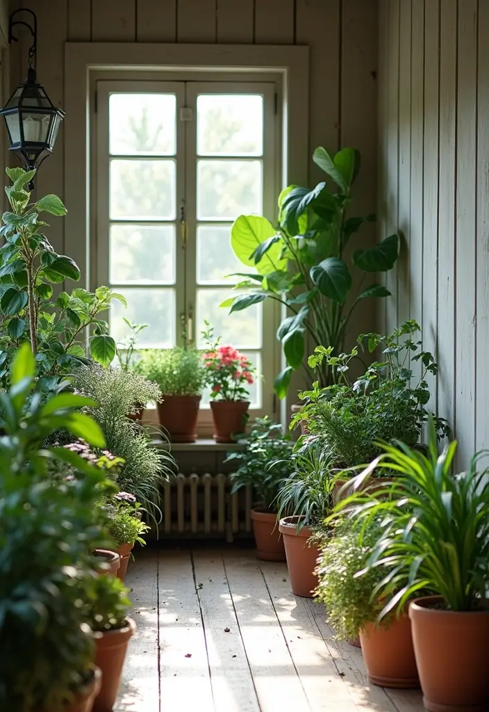 29 Scandinavian Porch Ideas That Blend Indoor and Outdoor Living 20 29 Scandinavian Porch Ideas That Blend Indoor and Outdoor Living - 20. Blending Indoor Plants