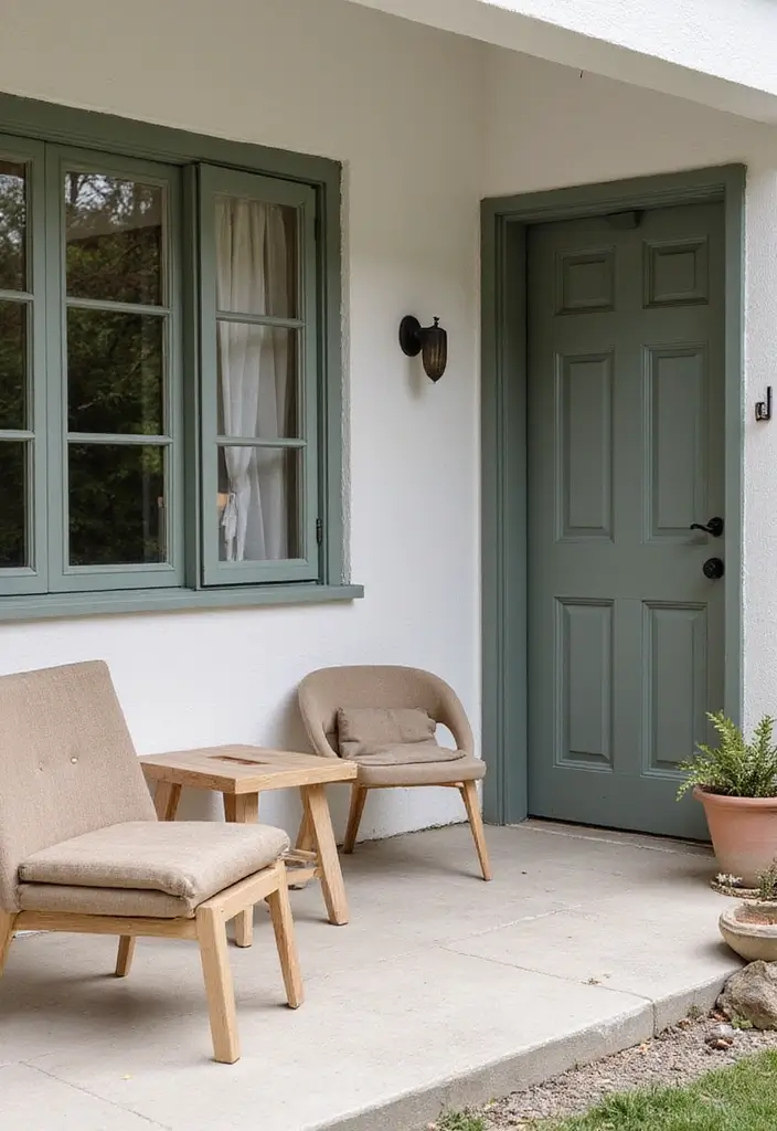 29 Scandinavian Porch Ideas That Blend Indoor and Outdoor Living 3 29 Scandinavian Porch Ideas That Blend Indoor and Outdoor Living - 3. Minimalist Furniture Arrangement