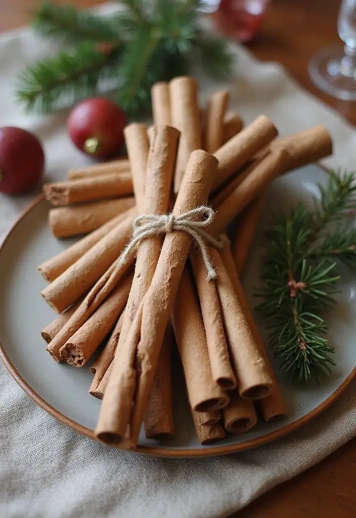 30+ DIY Scandinavian Christmas Decorations for Holiday Magic 25 30+ DIY Scandinavian Christmas Decorations for Holiday Magic - 25. Simple Cinnamon Stick Bundles