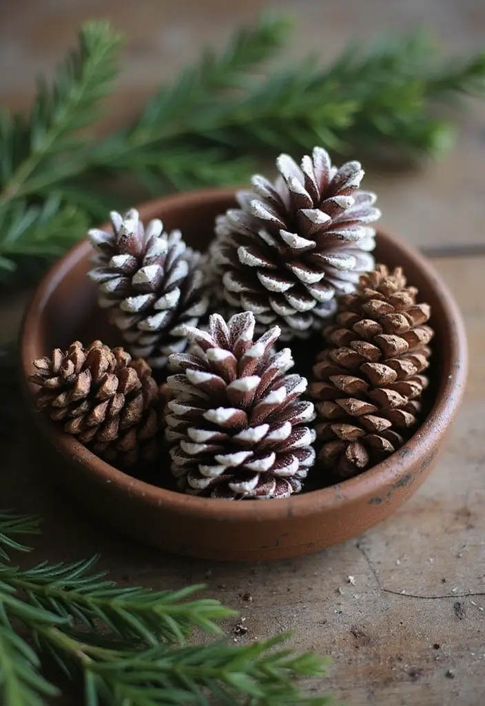 30+ DIY Scandinavian Christmas Decorations for Holiday Magic 3 30+ DIY Scandinavian Christmas Decorations for Holiday Magic - 3. Natural Pinecone Decorations