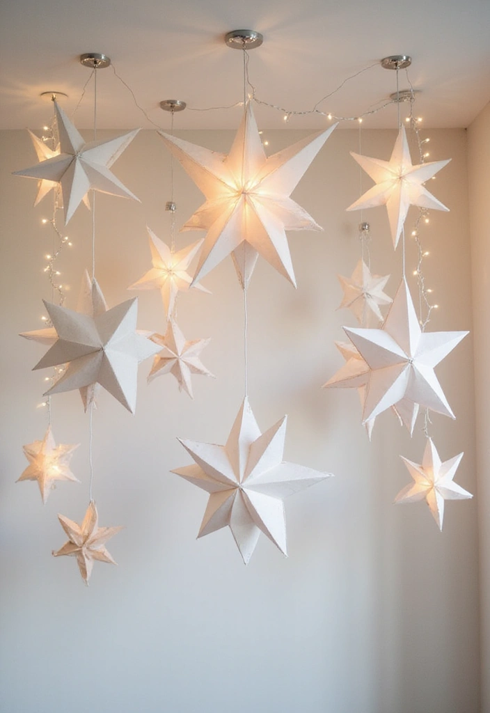 30+ DIY Scandinavian Christmas Decorations for Holiday Magic 5 30+ DIY Scandinavian Christmas Decorations for Holiday Magic - 5. DIY Paper Stars