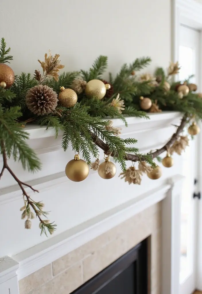 30+ DIY Scandinavian Christmas Decorations for Holiday Magic 6 30+ DIY Scandinavian Christmas Decorations for Holiday Magic - 6. Handmade Twig Garland