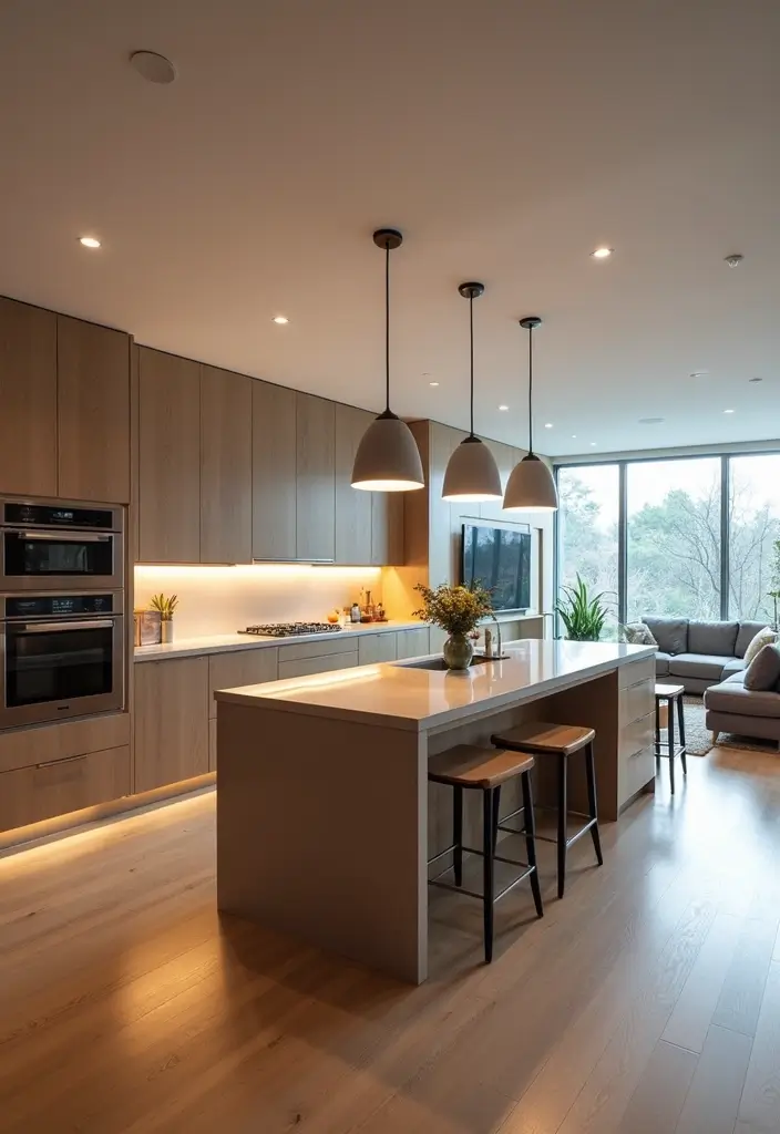 30+ Kitchen Island Scandinavian Designs You’ll Love 7 30+ Kitchen Island Scandinavian Designs You’ll Love - 7. Open Concept Versatility