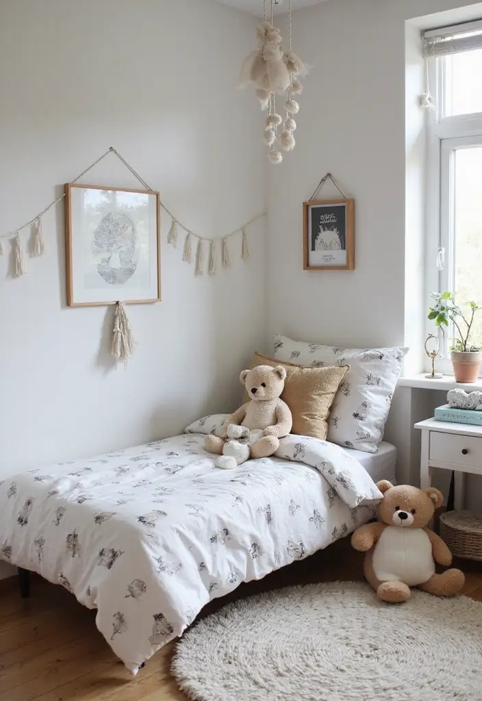 30+ Scandinavian Children’s Room Designs Full of Warmth 15 30+ Scandinavian Children’s Room Designs Full of Warmth - 15. Thematic Decor