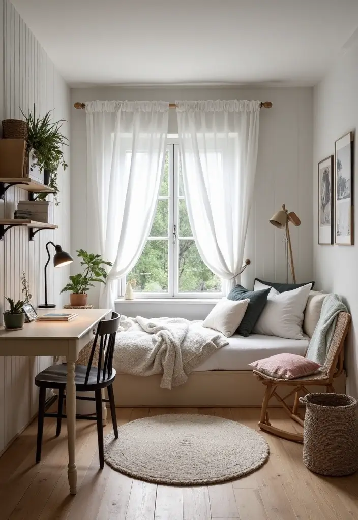 30+ Scandinavian Cottage Designs That Bring Nordic Charm 20 30+ Scandinavian Cottage Designs That Bring Nordic Charm - 20. Multi-Functional Spaces