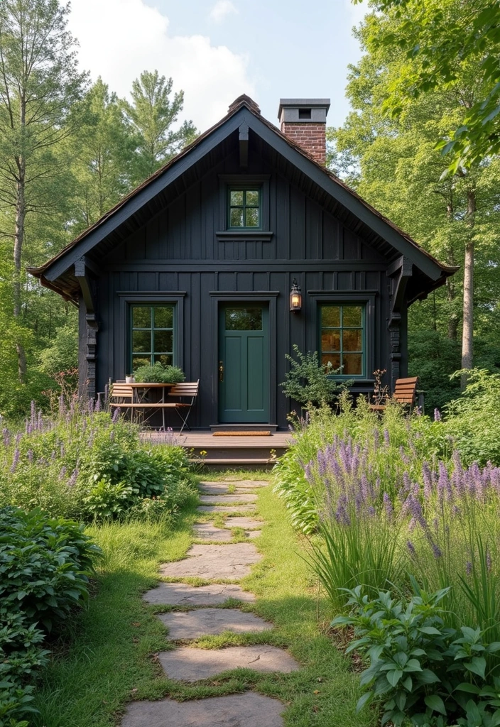 30+ Scandinavian Cottage Designs That Bring Nordic Charm 23 30+ Scandinavian Cottage Designs That Bring Nordic Charm - 23. Sustainable Landscaping