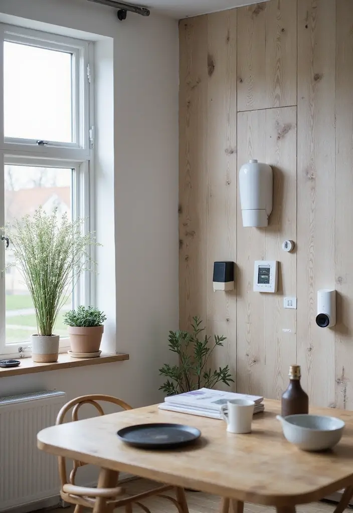 30+ Scandinavian Cottage Designs That Bring Nordic Charm 24 30+ Scandinavian Cottage Designs That Bring Nordic Charm - 24. Smart Home Technology